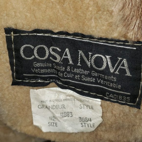 Vintage Genuine Shearling Sheepskin winter coat - Picture 3 of 8